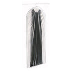 Whitmor 5003-20 Zippered Gown Bag, Clear - color: Clear