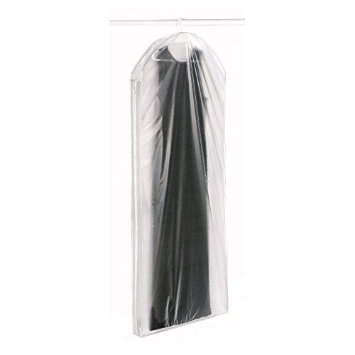 Whitmor 5003-20 Zippered Gown Bag, Clear - color: Clear