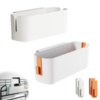 Bedside Storage Caddy Organizer, 2 Pcs Bedside Bunk Table Bed Shelf Holder, Hanging Basket Storage Box Magazine Holder for College Dorm Loft Bed Side Rail Rv Bathroom Desktop Bunk Bedside