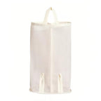 Hanging sock storage bag，hanging closet organizer，plastic bag holder，Sock Underwear Organizer Wall Mount Multifunctional Bag Saver Kitchen Storage Holder for Storing Socks Ties Plastic Bag (Large) - size: Large