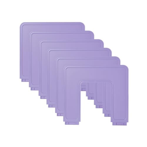 6 Pieces Upright Plates, Accessory Parts of Expandable File Folder Holder, Purple - color: Purple, size: Accessories-6pcs