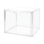 Clear Acrylic Display Case with Magnetic Lid-Dustproof Plastic Book Storage box,Clear Box,Purse Storage Organizer,Action Figure Display Case,Acrylic Sneaker Shoe Box(1 Pack) - style: 14.2"L x 8.7"W x 10.6"H - 1 Pack