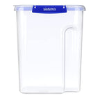 Sistema KLIP IT+ 4.2L Cereal Storage Container, Stackable & Airtight Food Pantry Storage, Dishwasher, Freezer, & Microwave-Safe, BPA-Free - size: 4.2L