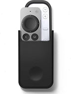 elago Universal Remote Holder Mount Compatible with Apple TV Remote and All Other Remote Controls - Adhesive Tape or Screw Mounting Options, Available Wired Charging [Medium] [Black] - color: Black, size: Medium