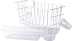 HealthSmart Durable Walker Accessories Basket For Walker | No Tools Needed | Secure Cup Holder & Tray | Walker Accessories Bag - Easy Installation Walker Basket For Folding Walker | 16x5.5x7 inches