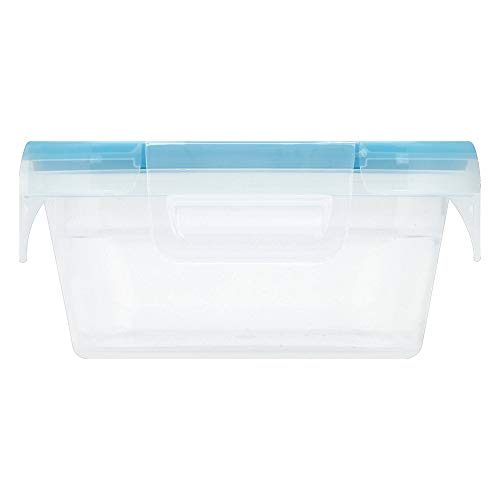 Snapware Plastic Total Solutions (5-Pack, 3 Cup) Food Storage Containers Set, Airtight & Leakproof Plastic Locking BPA-Free Lids Tupperware, Freezer Dishwasher Microwave Safe - size: 5 Pack, style: 3 Cup