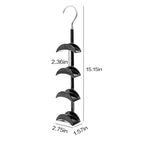 Purse Organizer Purse Organizer for Closet Purse Hanger-360 °Rotation,Curved Design, No Fear of Deformation of The Bag Strap，Premium and Smooth Purse Hook (Black 1 Piece) - size: Black 1 piece