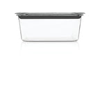 Rubbermaid Brilliance Large Food Storage Container, 9.6 Cup, BPA-Free, Leak-Proof, Clear - size: 9.6 cup