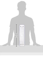 iDesign Recycled Plastic Drawer Organizer, Set of 2, The Linus Collection – 4" x 16" x 3", Clear Bins - size: 4 x 16 x 3, style: Pack of 2