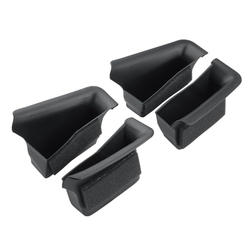 CDEFG 4Pcs for 2025 2026 Mazda CX-50 Center Console Organizer Tray Door Handle Pockets Trash Can Storage Box for 2023 2024 2025 2026 Mazda CX-50 Accessories 4-Doors Trash Bin Storage Case TPE Material - color: for CX50 4 Doors