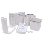 Laundry Basket Organizer Storage Shelf with Frame and Baskets Storage Drawers Unit,Laundry Towel Hamper Cabinet Tower One Part Compartment Sorter Basket(2-Tier,With Wheels) - style: 2-Tier,With Wheels