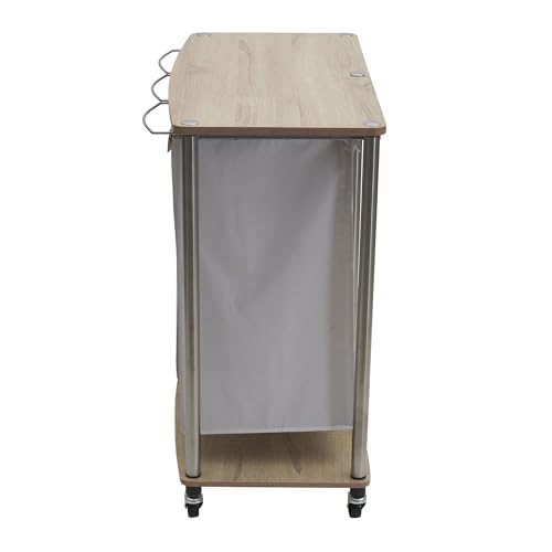 Household Essentials 3-Bag Laundry Sorter, Washable Linen Laundry Bags, 3-Load Capacity, Versatile, Light Ash - style: Laundry Sorter