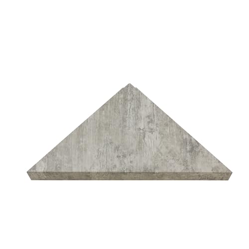 Palisade Vinyl Waterproof Corner Shower Shelf in Wind Gust/Urban Coast - color: Wind Gust/Urban Coast