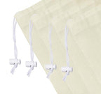 COTTON CRAFT Extra Large Laundry Bags -4 Pack Heavy Duty Durable Cotton Canvas Drawstring Closure Washable Laundry Bag - Back to School Travel College Dorm Basket Liner Clothes Organizer - XL 28 x 36 - size: Laundry Bag / 4 Pack