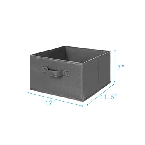 MAX Houser Hanging Shelf Closet Storage Organizer Removable Drawers ，Hanging Storage Organizer Hanging Sweater 2 Sock Underwear Drawers for Closet, Bedroom, Dark Grey - color: Grey-d