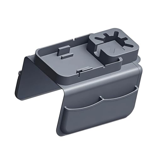 Silicone Sofa Armrest Tray Featuring Drink Holder and Side Pockets for Remote Phone and Snacks Storage Multifunctional Sofa Armrest Organizers with Cup Holder and Storage Pockets for Secure - color: High grade gray