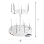 Munchkin® High Capacity Drying Rack for Baby Bottles and Accessories, White