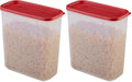 Rubbermaid Food Container, 21-Cup, Clear | For Dry Food | Pack of 2 - size: 21-cup (Pack of 2), style: Single