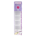 Craft Mates Bead Organizer and Plastic Storage Containers for Crafts, Buttons, Pins and More, 7 Locking Compartments (2XL) - style: 7 Locking Compartments (2XL)