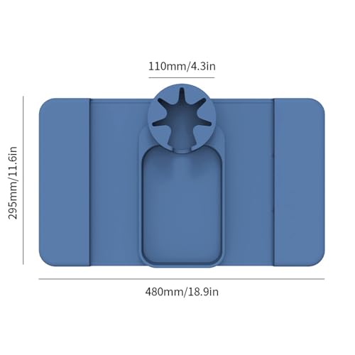 Couch with Cup Holders Silicone Sofa Armrest Organizer for 6-14" Arms Anti-spill Armchair with Detachable Side Pocket for Remote & Tablet - color: Gray