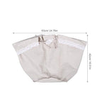 Garneck Washable Cloth Liner for Wire Rattan Basket Replaceable Fabric Insert with Daisy Pattern Protective and Decorative Hamper Liner for Laundry Kitchen and Living Storage Easy to