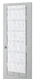 Whitmor 24 Pocket Over the Door Shoe Bag