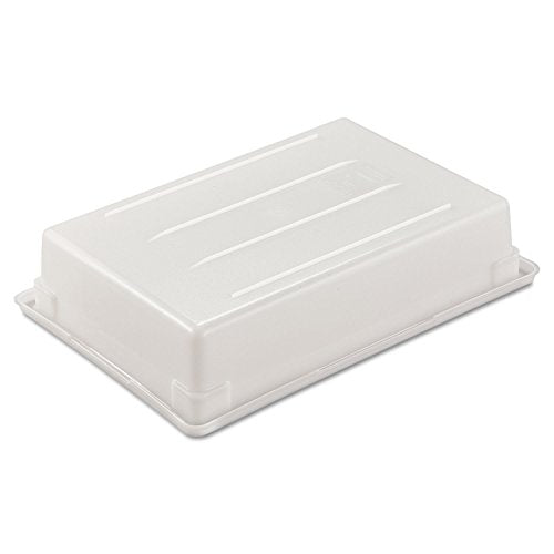 Rubbermaid Commercial Products Food Storage Box, 8.5 Gallon Capacity, White, for Restaurant/Kitchen/Cafeteria - color: White, size: 8.5 Gal, style: Container
