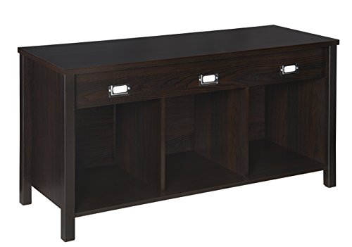 ClosetMaid 16052 Premium 3-Cube Bench, Black Walnut - color: Black Walnut, size: 3-Cube Bench
