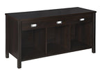 ClosetMaid 16052 Premium 3-Cube Bench, Black Walnut - color: Black Walnut, size: 3-Cube Bench