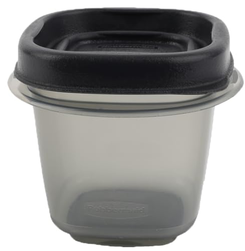 Bundle Food Storage Container Set, Easy Find Lids with Chalk Pen And Chalk Labels (Silver, Half Cup Pack of 4) - color: Silver, size: Half Cup Pack of 4