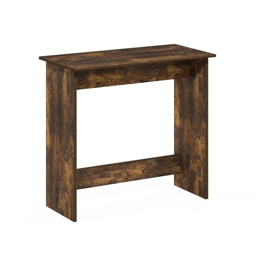 Furinno Simplistic Small Desk, 31.3" Wide Gaming Desk, Rectangular Computer Desk with Rounded Edges, Office Desk for Home Office, Bedroom, Study Room, Dorm, Amber Pine - color: Amber Pine, size: 31.3" x 15.4"