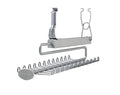ClosetMaid 78060 Sliding Tie and Belt Rack for Wire Shelving
