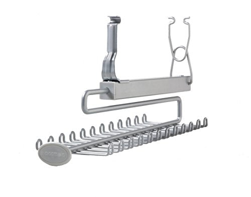 ClosetMaid 78060 Sliding Tie and Belt Rack for Wire Shelving