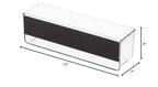 iDesign Magnetic Medium Clear Plastic Organizer Bins for Laundry Room Storage - size: Medium, style: Pack of 1