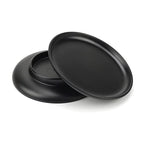 Jewelry Dish, Decorative Trinket Tray for Rings Earrings Necklaces, Jewelry Tray for Women, 5.5" Black - size: 5.50 Inches