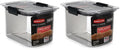 Rubbermaid Brilliance Pantry Airtight Food Storage Container,BPA-Free 7.8 Cup,Ideal for Brown Sugar - Efficient,Leak-Proof and Dishwasher-safe,(Pack of 2) - size: Set of 2