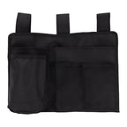 Bedside Storage Bag, Multiple Pocket Hanging Organizer with Adjustable Fasteners Space Saving Bedside Caddy for Bunk Hospital Beds Dorm Bed Rails
