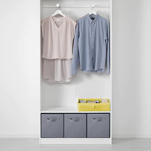 PowerKing Collapsible Storage Cubes with Handles, Fabric Foldable Bins for Closet Shelves, Durable Organization Storage Bins, 10.5'' x 11'' x 10.5'' (Light Grey, 2Pack) - color: Light Grey, size: 2Pack