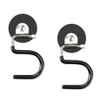 Magnetic Broom Hooks Broom Holder Do Not Require Drilling Warehouse Kitchen Refrigerator Metal Surface Suitable Broom Holder Wall Mount (Black, Single) - color: Black, size: Single
