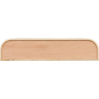 Wood Wall Mounted Document Holder. Office File Organizer. Hallway Mail Organizer. Folder Rack. Magazine Storage Caddy (Maple)