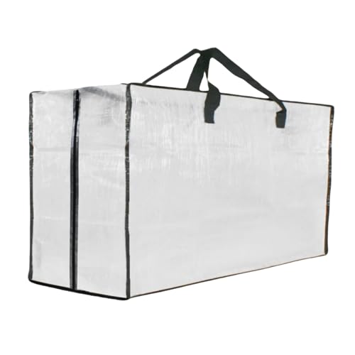 Heavy Duty Moving Bags, Extra Large Clear Storage Bags with Zipper and Handles, Moving Boxes & Storage Bins Alternative, Packing Supplies, Moving Supplies for Dorm Room Essentials - size: 1 Pack