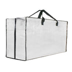 Heavy Duty Moving Bags, Extra Large Clear Storage Bags with Zipper and Handles, Moving Boxes & Storage Bins Alternative, Packing Supplies, Moving Supplies for Dorm Room Essentials - size: 1 Pack