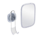 OXO Good Grips Suction Fogless Mirror 3" L x 7.2" W x 13.2" H - style: Suction Fogless Mirror