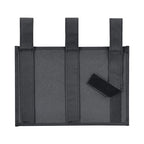 Zafit Hanging Bedside Caddy, Bedside Storage Organizer for Magazine, Phone, Remote control (Classic4 Pockets-Black)