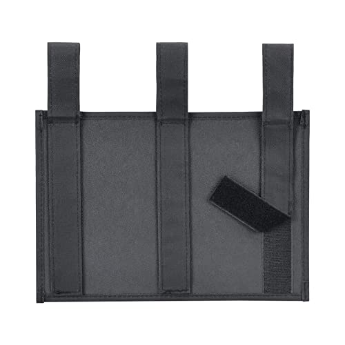 Zafit Hanging Bedside Caddy, Bedside Storage Organizer for Magazine, Phone, Remote control (Classic4 Pockets-Black)