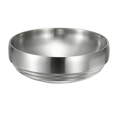 Key Bowl for Entryway Table 8.3" Modern Decorative Bowl Catchall Bowl for Candy Fruit Serving Bowls for Kitchen Counter, Coffee Table,Silver - color: Silver, size: 8.3 Inches