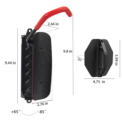 Swivel Bike Wall Mount, Bike Hangers for Garage, Space-Saving Bike Storage, Sturdy Bicycle Rack Can Holds Up to 77 lbs, Easy Install, 1 Pack - size: 1 Pack