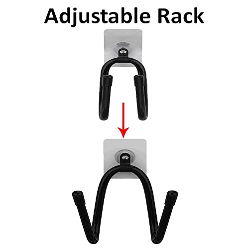 Pmsanzay 3 Pack Universal Self-Adhesive Game Controller Wall Mount Storage Organizer Stand Holder Hanger for Xbox One PS4 Switch Pro Controller,Headphone,Cables,etc - No Drilling, Stick on