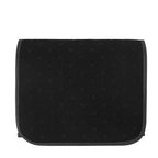 IPENNY No-Slip PU Leather Sofa Armrest Organizer, Remote Control Holder Arm Chair Beside Storage Bag for Recliner with 5 Pockets (Black) - color: Black