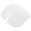 PATIKIL Clothes Dividers, 12 Pack Closet Clothing Rack Size Dividers Blank Labels Sorting Rectangular Separator for Closet Wardrobe, White